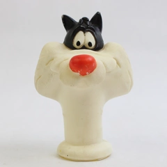 Vintage Warner Bros Sylvester Rubber Head for Hand Puppet