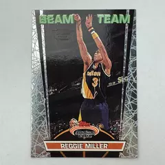 1992-1993 Topps Stadium Club NBA Members Only Reggie Miller Beam Team 7 of 21