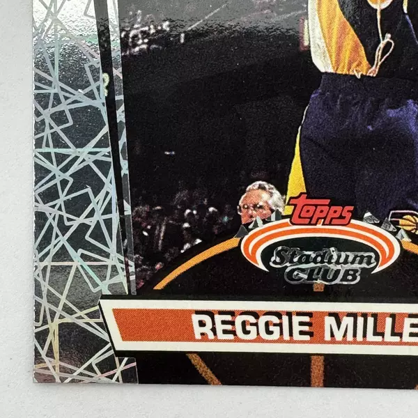 1992-1993 Topps Stadium Club NBA Members Only Reggie Miller Beam Team 7 of 21