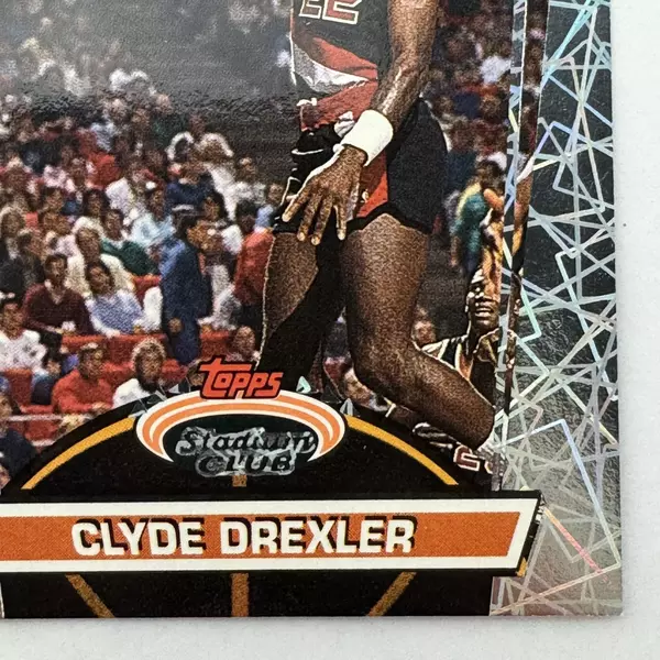 1992-1993 Topps Stadium Club NBA Members Only Clyde Drexler Beam Team 4 of 21