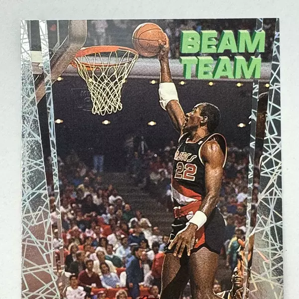 1992-1993 Topps Stadium Club NBA Members Only Clyde Drexler Beam Team 4 of 21