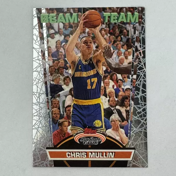 1992-1993 Topps Stadium Club NBA Members Only Chris Mullen Beam Team 6 of 21