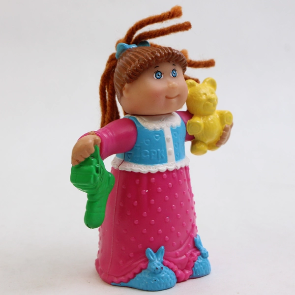 Lot of 2 Vintage 1992 McDonald's OAA Cabbage Patch Kids Toys 3"