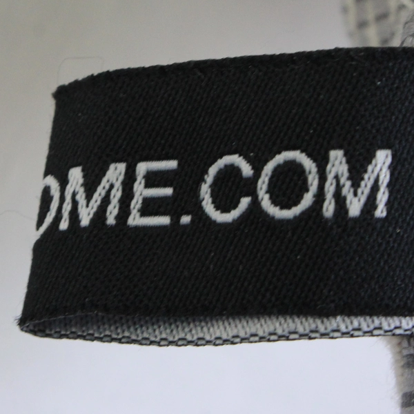 Rodeo Home Cream and Gray Embroidered Art Deco Decorative Throw Pillow 19" x 19"