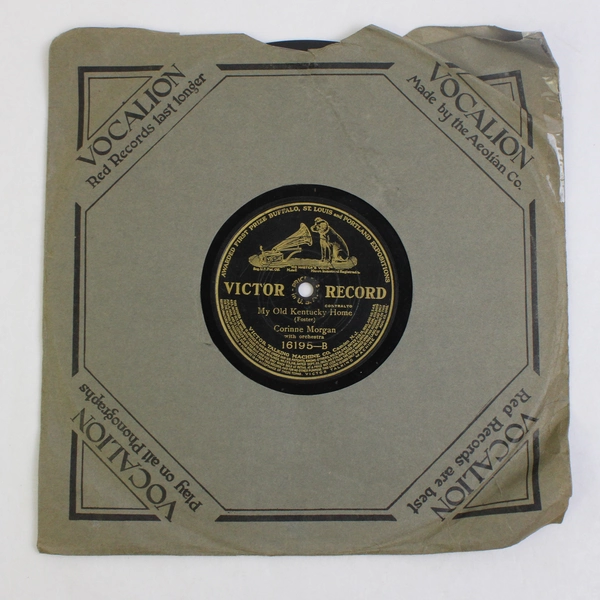 Harry Macdonough Home, Sweet Home 78 RPM Record No. 16195-A