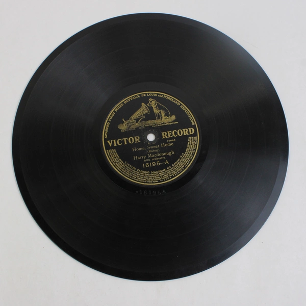 Harry Macdonough Home, Sweet Home 78 RPM Record No. 16195-A