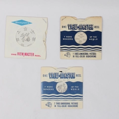 Lot of 3 View-Master Italy Reels 1951 Vintage 1605, 1616, 1622