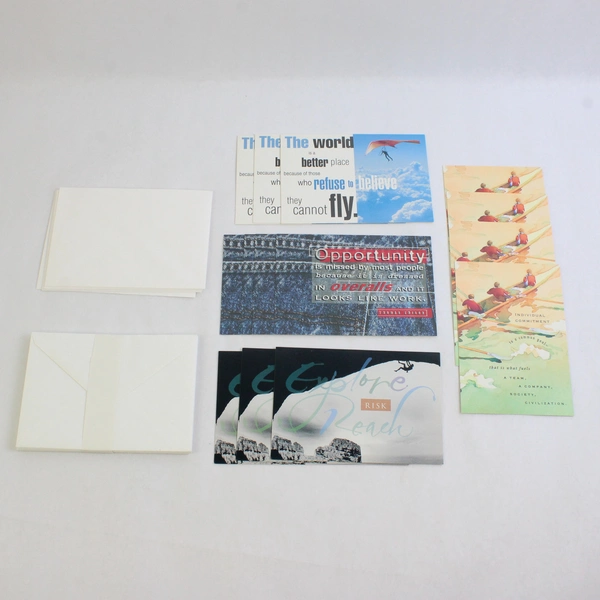 Set of 14 Hallmark Blank Notecards with Envelopes Inspirational Messages
