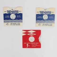 Lot of 3 View-Master Austria Reels 1953 Vintage 2300, 2305, 2310