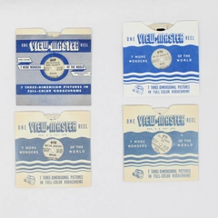 Lot of 4 View-Master Brazil Reels 1946 Vintage 669, 670, 670, 671