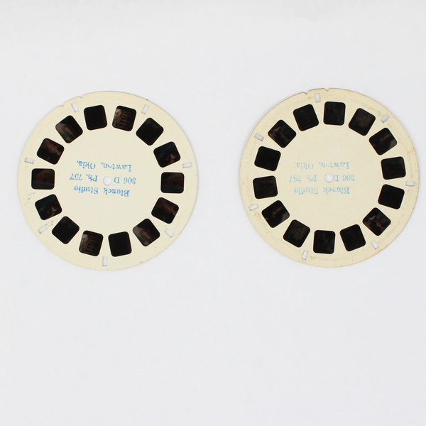 Lot of 2 View-Master Columbia Reels 1946 Vintage 602 and 603