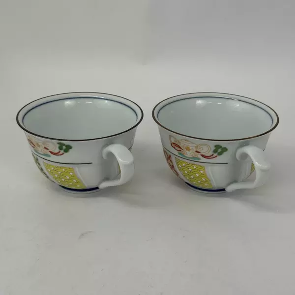 Set of 2 Arita Ware Tea Cups 