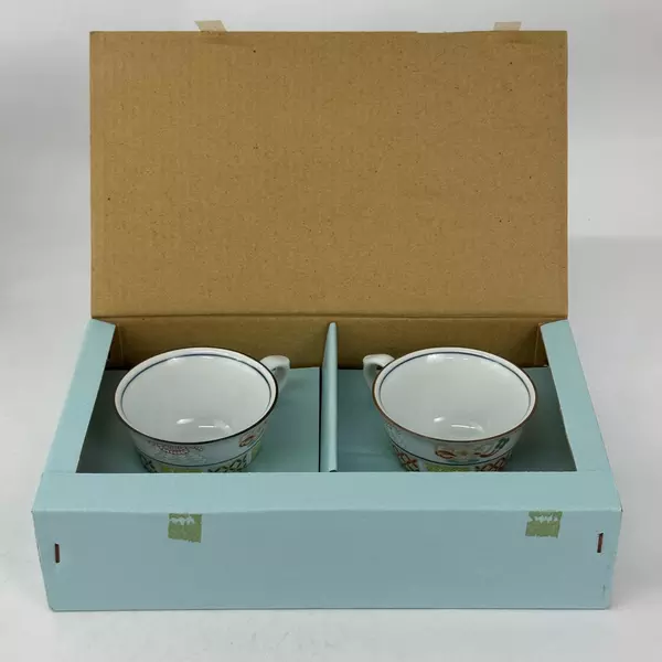 Set of 2 Arita Ware Tea Cups 