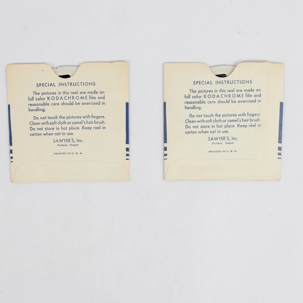 Lot of 2 View-Master Holland Reels 1953 Vintage 1900 and 1901