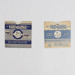 Lot of 2 View-Master Peru Reels 1946 Vintage 621 and 623