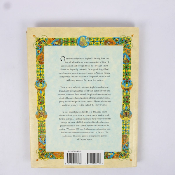 The Anglo-Saxon Chronicles by Anne Savage 1997 HC DJ Translated from Old English