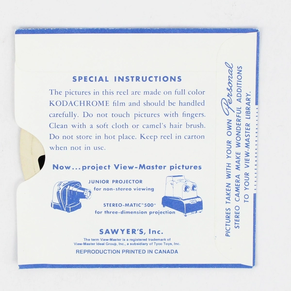 View-Master Cisco Kid and Pancho Vintage Reel No. 960