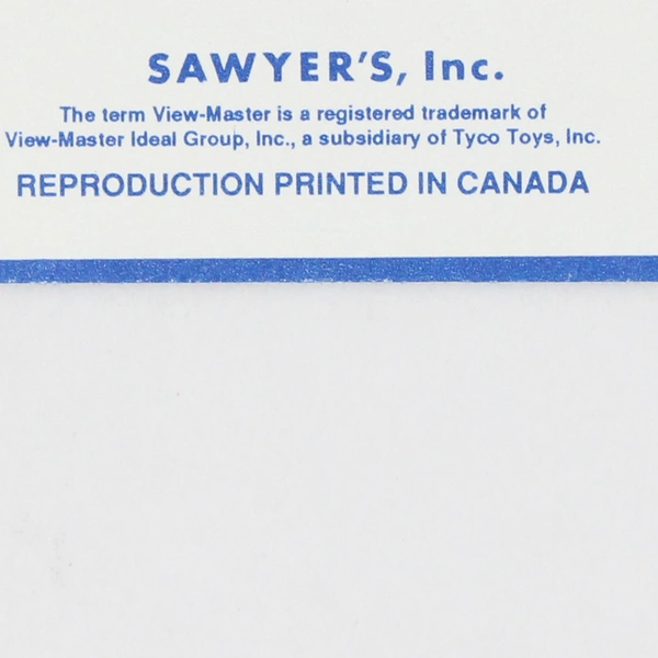 Sawyer's View Master 950 Gene Autry and His Wonder Horse Champion 1950 Reel