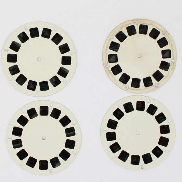 Lot of 4 Sawyer View-Master New York Reels Vintage 1955