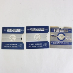 Lot of 3 View-Master Grand Canyon Reels 1948 Vintage