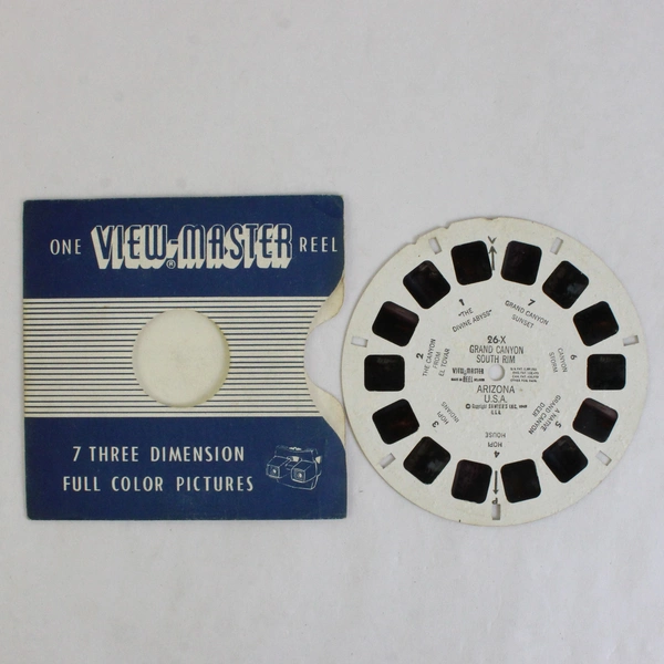 Lot of 3 View-Master Grand Canyon Reels 1948 Vintage