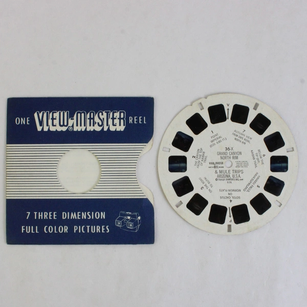 Lot of 3 View-Master Grand Canyon Reels 1948 Vintage