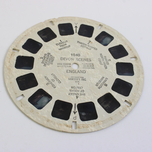 Lot of 5 View-Master England Reels Vintage 1012, 1036, 1037, 1040, 1065