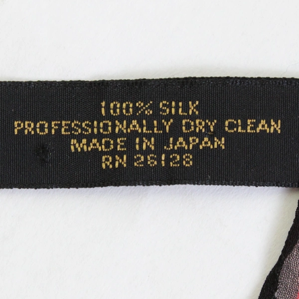 Vintage Classiques Entier Red 100% Silk Scarf White Polka Dots 16" x 60"