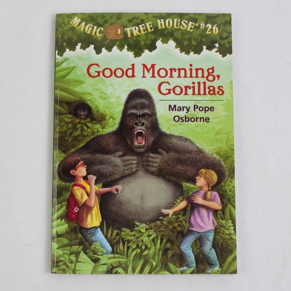 Good Morning Gorillas by Mary Pope Osborne Magic Tree House #26 Paperback 2002