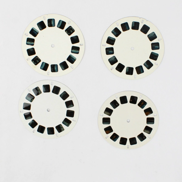 Lot of 4 View-Master Ireland Reels 1950 Vintage 1301, 1302, 1320, 1340