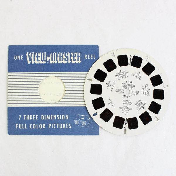 Lot of 3 View-Master Spain Reels 1953 Vintage 1700, 1701, 1705
