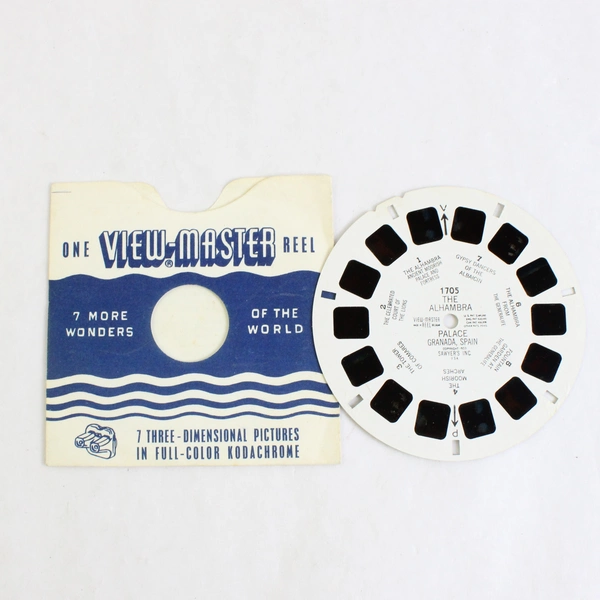 Lot of 3 View-Master Spain Reels 1953 Vintage 1700, 1701, 1705