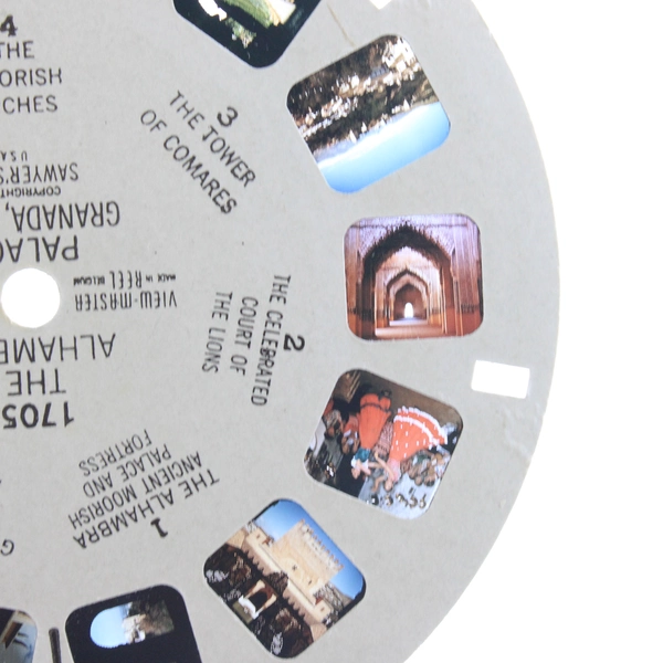 Lot of 3 View-Master Spain Reels 1953 Vintage 1700, 1701, 1705