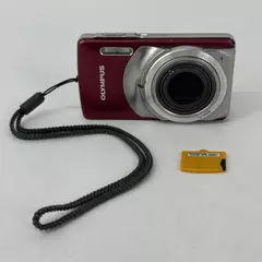 12 MP Olympus Stylus 7010 Digital Camera Red As Is Untested