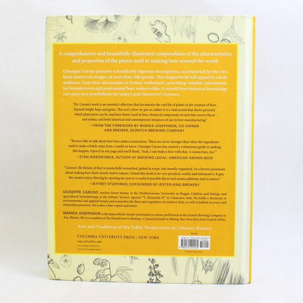 The Botany of Beer by Giuseppe Caruso 2022 Hardcover Illustrated
