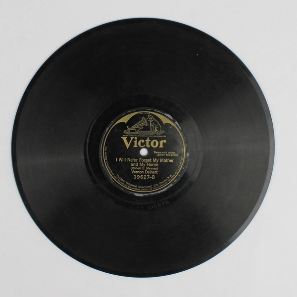 Vernon Dalhart In the Baggage Coach Ahead 78 RPM Record No. 19627