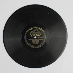 Vernon Dalhart In the Baggage Coach Ahead 78 RPM Record No. 19627