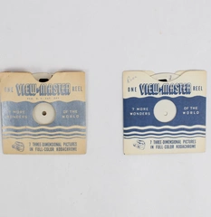 Lot of 2 View-Master Massachusetts Reels 1947 Vintage 276 and 280