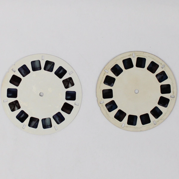 Lot of 2 View-Master Washington Reels 1949 Vintage 76 and 196