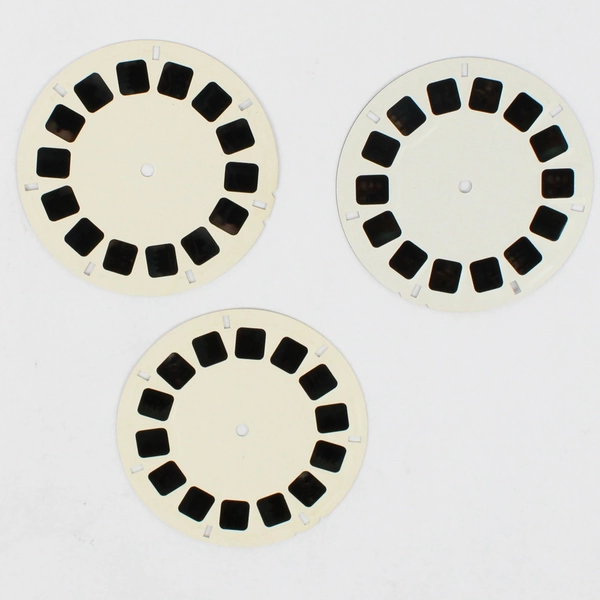 Lot of 3 View-Master Transjordan Reels 1948 Vintage 4050, 4051, 4055