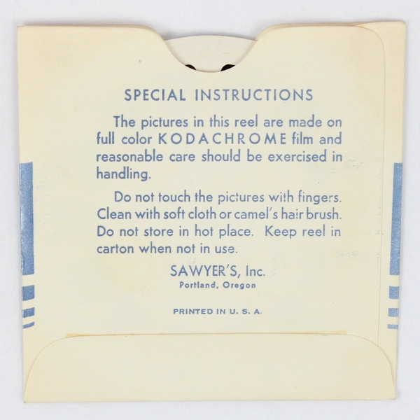 Lot of 3 View-Master Transjordan Reels 1948 Vintage 4050, 4051, 4055