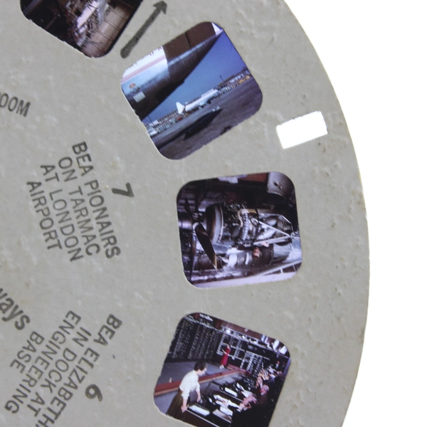 Sawyer's View-Master Reel 1005A BEA British European Airways London Airport