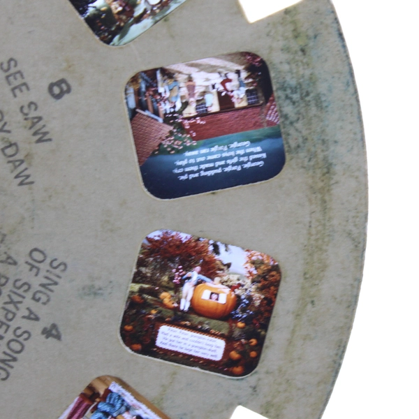 Vintage Sawyers View-Master Mother Goose Rhymes Bo-Peep Cat & Fiddle MG3