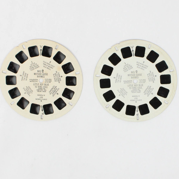 Mother Goose Rhymes View-Master Reel MG-2 Little Boy Blue To King Cole & Booklet