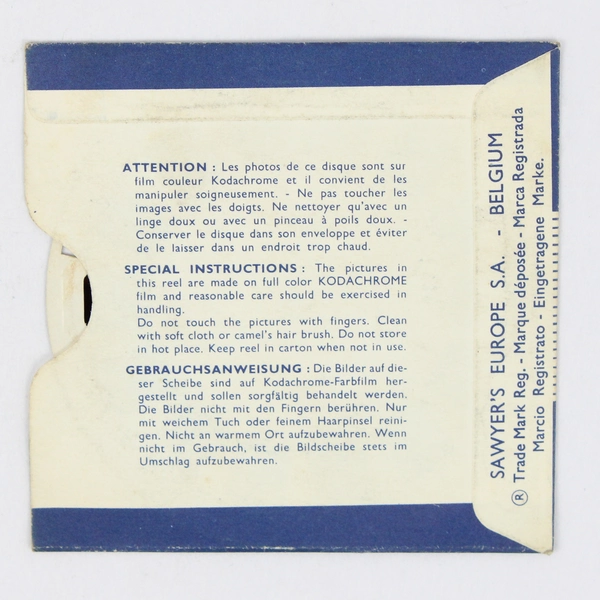 Vintage View-Master 1960 Yogi Bear Patron Of The Arts Reel #B-5122