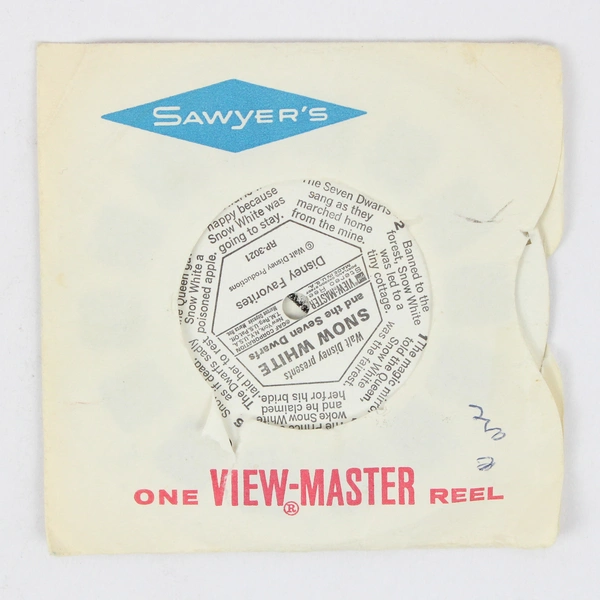 Vintage View-Master Reel Walt Disney Snow White and the Seven Dwarfs RP-3021