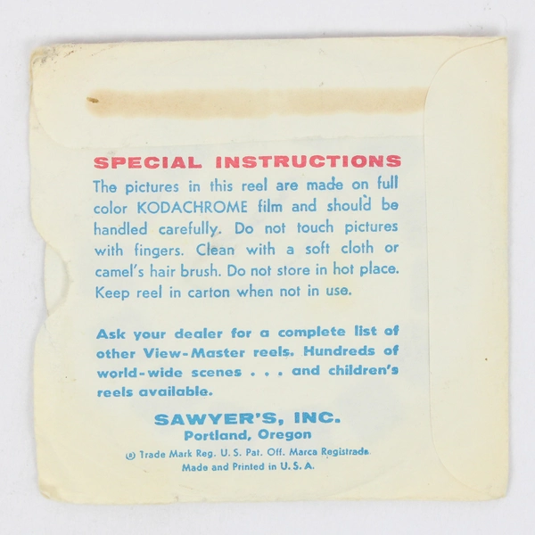 Vintage View-Master Reel Walt Disney Snow White and the Seven Dwarfs RP-3021