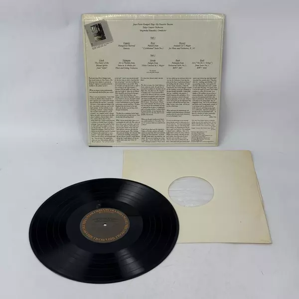 Original Packaging Jean Pierre Rampal Plays His Favorite Encores Vinyl Record