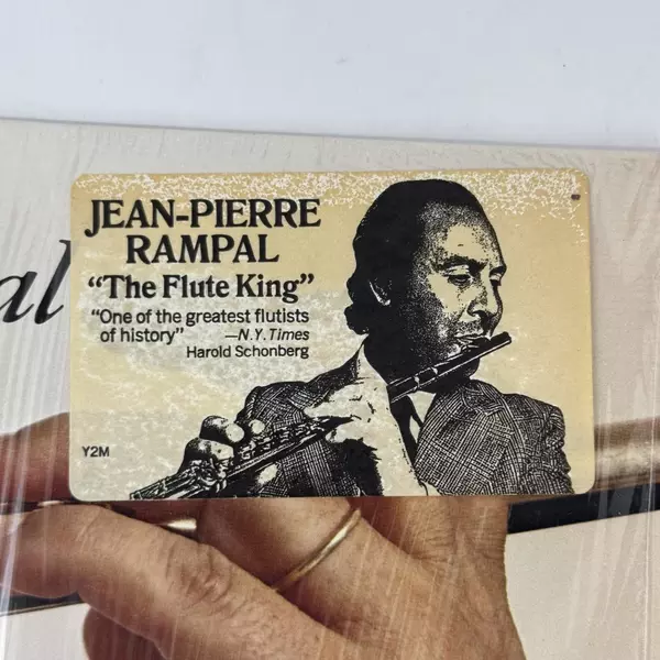 Original Packaging Jean Pierre Rampal Plays His Favorite Encores Vinyl Record