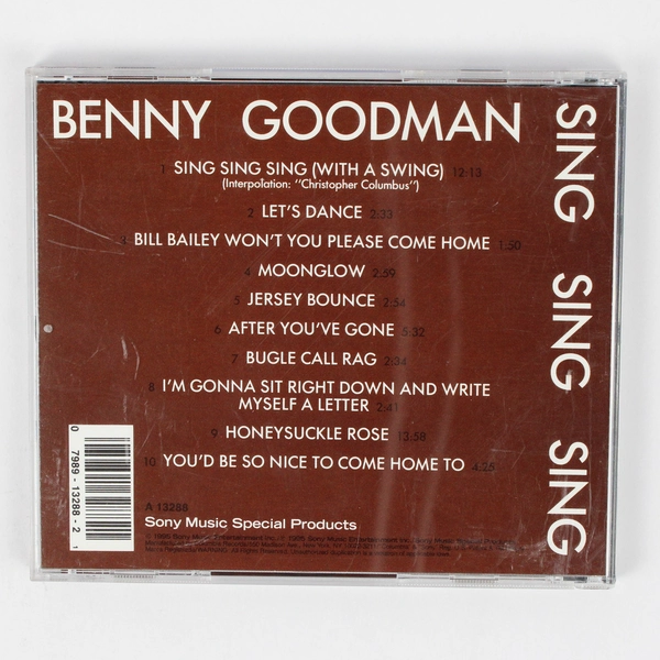 Sing Sing Sing by Benny Goodman Music CD 1995 Sony Music Special Products